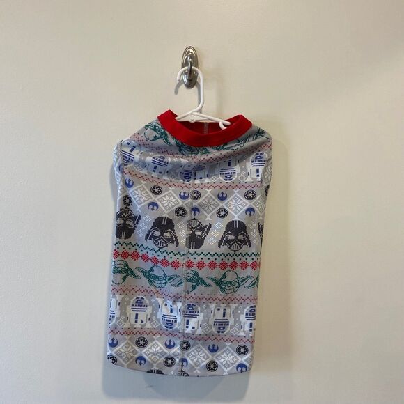 Hanna Andersson pet Johns fair isle star war pajamas size Large - Picture 2 of 4